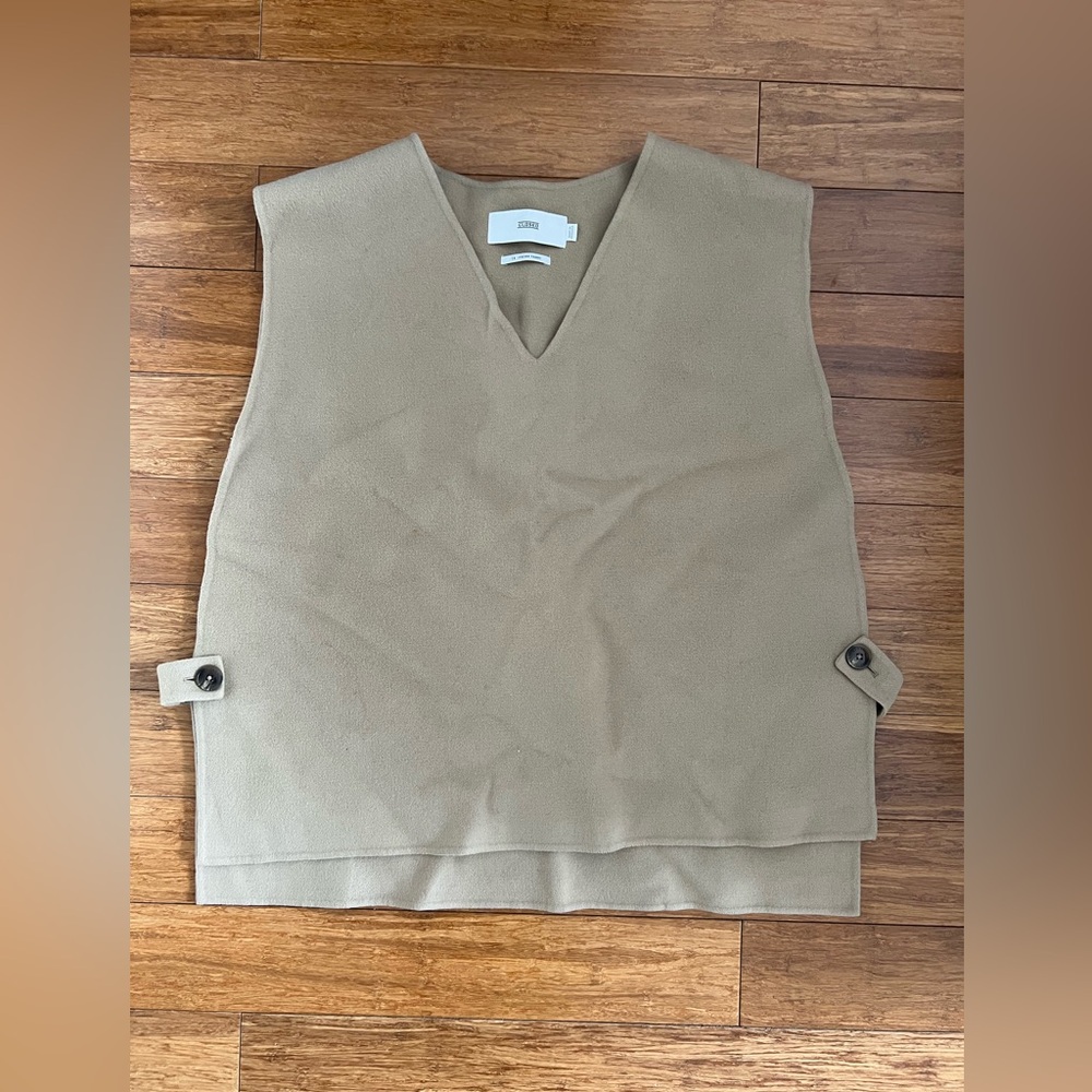 CLOSED oversized sleeveless jumper (vest)